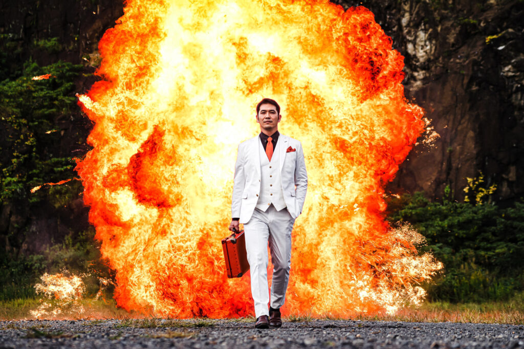 岩船爆破体験ツアー